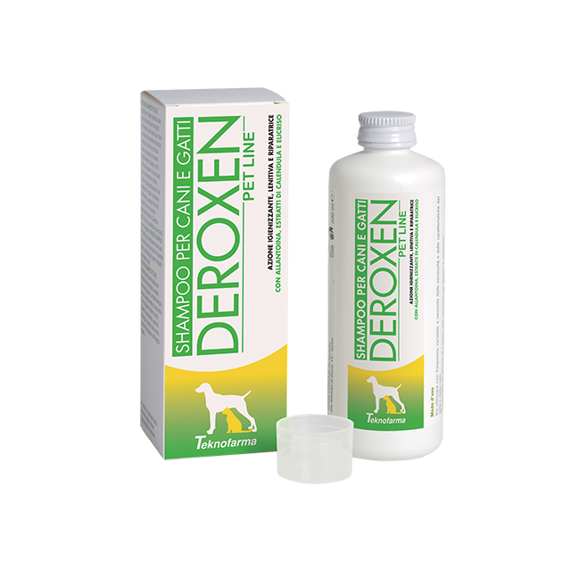 deroxen pet line shampoo - Teknofarma